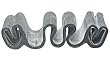 CRL Slider to Slider Accordion Boot Seal