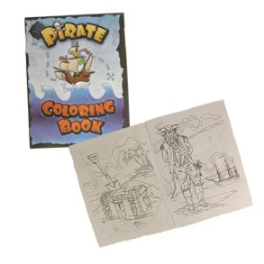 Childrens Toyshop  Toys : Pirate Coloring Book