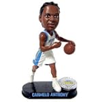 Denver Nuggets Carmelo Anthony Forever Collectibles Blatinum Bobble Head