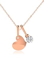 Friendly Diamonds Conjunto de cadena y colgante FDP12302R Oro Rosa