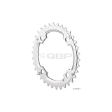 Race Face Race Chainring, 104mm, 34T, Silver