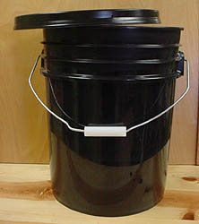 5 Gallon Bucket (Black)