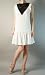 Andrea Sleeveless Knee length Dress with Embriodered Chest