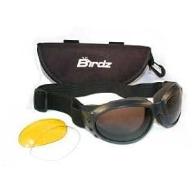 Red Baron Motorcycle Goggles Googles Gogles 3 Lens New