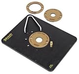 Woodpeckers Phenolic Router Plate, fit PC 690, 890 series, Bosch 1617, 1618 and Dewalt 618 & more