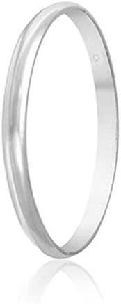 IVYRISE New Fashion 925 Jewelry Silver Charm Big Simple Circle Bracelet / Bangle