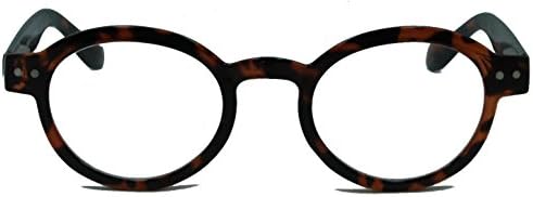 In Style Eyes® Waldo Reading Glasses. Cool Reading Glasses that Look Great and Feel Comfortable/tortoise/1.50 Strength