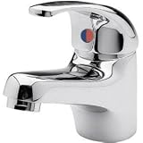 Modern Single Lever Basin Mixer with Pop up Waste