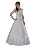 Envie/Paris - 1007 ANNA Brautkleid Abendkleid 2-teilig in Weiß Gr.38-50