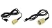 8' Power Cord with Socket, Vertical