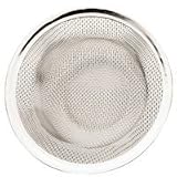 Stainless Steel Strainer, Bathtub Drain, 2 3/4 D x 1 H