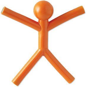Q-Man Magnetic Figure- Orange