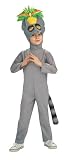 Nickelodeon The Penguins Of Madagascar Costume, King Julien Costume-Medium