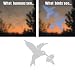Hummingbird Decal Envelope