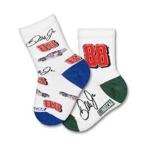 Buy For Bare Feet Dale Earnhardt, Jr. Two Pack Youth Socks - Dale Earnhardt, Jr Youth