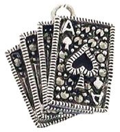 Deck Of Cards Charm by Judith Jack