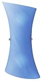 Trio 2501021-12 Wandleuchte mit Glas, blau