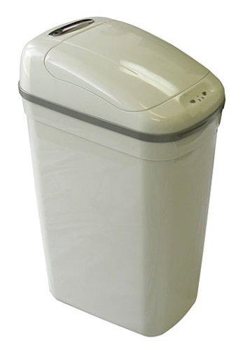 iTouchless Hands-Free Infrared Automatic Plastic Trashcan, 8 Gallon (30 Liter)