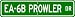 EA-6B EA6B PROWLER Street Sign - High Quality Aluminum