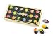 Gourmet Food : Marzipan Easter Eggs Dipped in Dark Chocolate