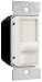 Tools & Hardware : Pass & Seymour 90680LA 600-Watt Decorator Incandescent Slide Dimmer, Light Almond