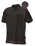 Leo_uniform Replacement Battle Polo - Black (Extra Large)