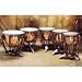 Ludwig Professional Series Polished Timpani Set Of 5 Concert Drums (LKP505PG Complete set of 5 with pro tuning gauge)