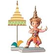 Disney WDCC it's a small world ''Sawat-dee'' Thailand Figurine Set -- 2-Pc.