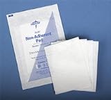 ^Medline Non-Adherent Sterile Pads - 3 x 4 Min.Order is 1 CS ( 12 box / Case; 1,200 Each / Case; )