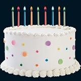 Wilton Candles Color Flame 12 Candle Count 2811-1011