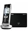 Siemens Gigaset SL 565, schnurloses DECT Telefon mit Anrufbeantworter und Bluetooth, lackschwarz