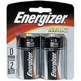 ENERGIZER Size D Alkaline Energizer - 2Pk