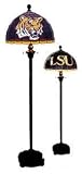 LSU Tigers Tiffany Floor Lamp