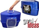 Corner Cat Litter Tray (876) Discreet and no more odours.