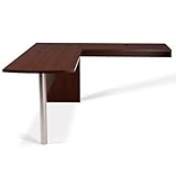 Conference Table and Bridge in Mahogany - In Space New Generation - Bestar  ....