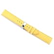 Watch Band Genuine Lizard Yellow 16mm