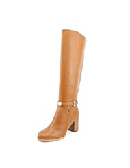 Shoes: Michael Kors Arley Womens Size 5.5 Brown Leather Fashion Knee-High Boots - Michael Kors