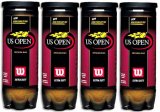 One Dozen Wilson U.S. Open Extra Duty Tennis Balls (4 TUBES OF 3 EACH)