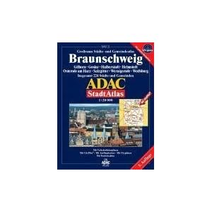 3170WWBJHXL. SL500 AA300  ADAC StadtAtlas Braunschweig 1 : 20 000 mit Gifhorn, Goslar, Halberstadt, Helmstedt, Osterode am Harz, Salzgitter, Wernigerode, Wolfsburg: Gifhorn, ... 224 Städte und Gemeinden. 1:20000. GPS genau [Taschenbuch]