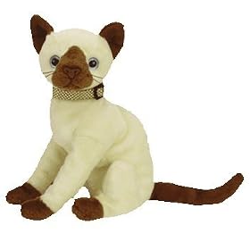 TY~SIAM THE SIAMESE CAT BEANIE BABY