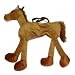 Plush Ride-On Horse - Children party costume