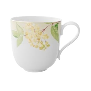 Villeroy and Boch Green Garland 11.75 Ounce Mug, Set of 6 by