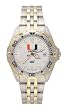 Miami Hurricanes Mens All Star Sterling Silver Bracelet Watch