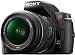 Sony a (alpha) DSLR-A390L - Digital camera - SLR - 14.2 Mpix - Sony DT 18-55mm lens - optical zoom: 3 x - supported memory: SD, MS PRO Duo, MS PRO-HG Duo HX, SDHC, MS PRO-HG Duo - black