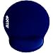 New Allsop Memory Foam Mouse Pad Blue Helps Prevent Repetitive Stress Disorders Natural Rubber Back
