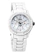 GUESS&reg; #G12543L Women's WaterPro White Rock Candy Multi-Function Watch