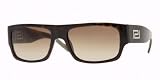 Versace - VERSACE 4127 730/8E TOP HAVANA ON HORN GREEN GRADIENT SUNGLASSES