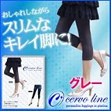 【チェルボラインゲルマスリムレギンスインプラチナ　グレー】の画像