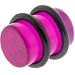 Plug - 3/8 Inches Diameter Plum Uv