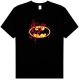  : Batman Joker Graffiti Black T-Shirt Tee